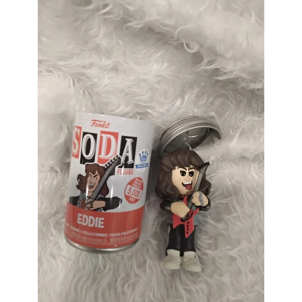 Funko Soda Stranger Things Eddie Munson Vinyl Figure/ Can 1/4200 Limited Edition